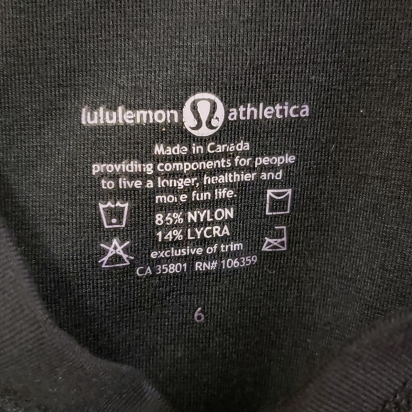 Lululemon T Back V Neck Fitness Tank Top - Picture 3 of 3